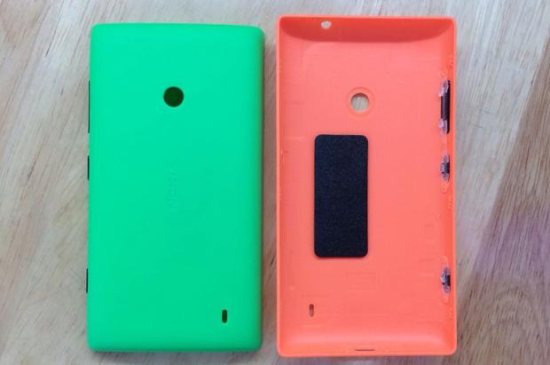 适用於诺基亚lumia 520后盖520t手机外壳 电池盖背壳底壳侧键配件